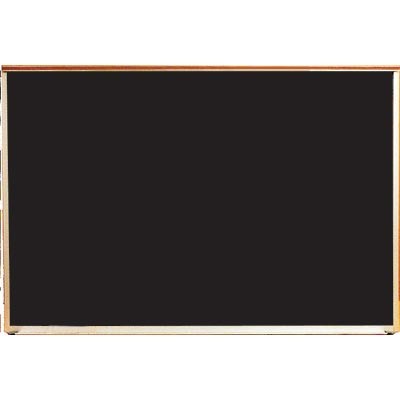 96 x 48" x 3/4" Oak Framed Economy Open Face Chalkboard