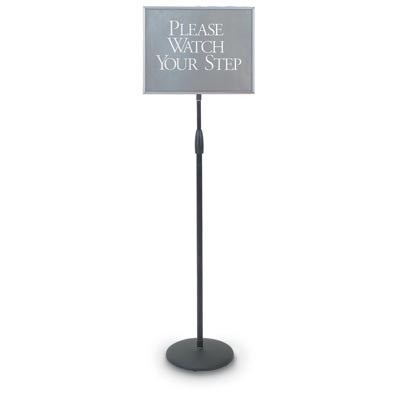 14 x 11" Adjustable Pedestal Sign Holder