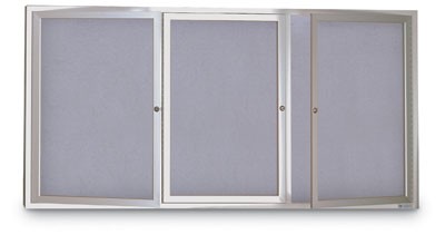 96 x 48" Indoor Enclosed Easy Tack Board