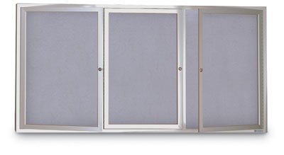 72 x 48" Indoor Enclosed Easy Tack Board