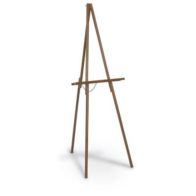 Natural Finish Economy Wood Easel