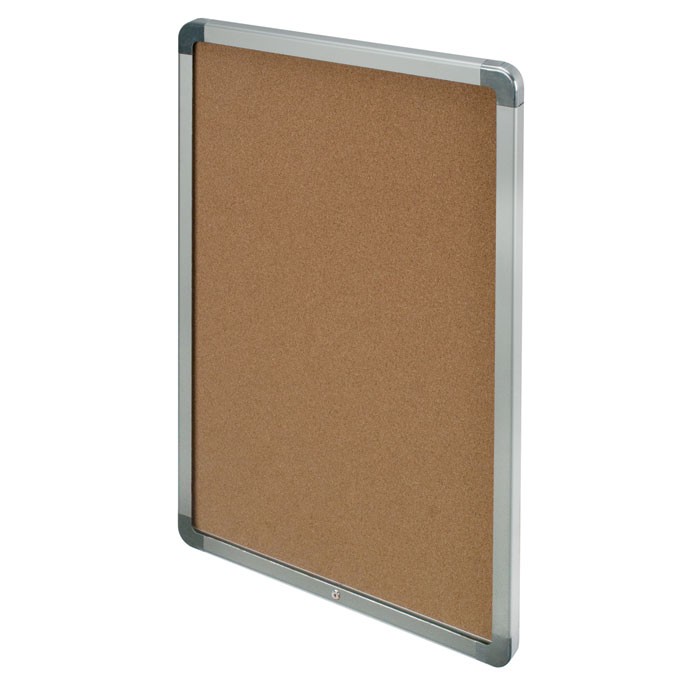 24 x 36" Radius and Hingeless Low Profile Corkboard