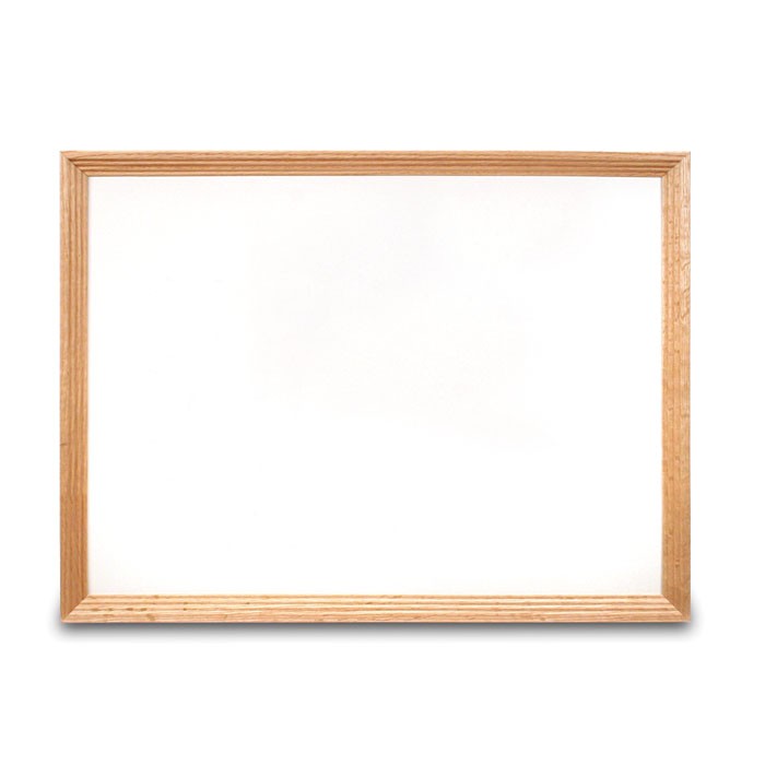 24 x 18" Decorative Wood Framed Dry Erase Board