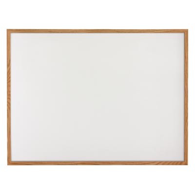 48 x 36" Hardwood Framed Porcelain On Steel Dry/Wet Erase Board