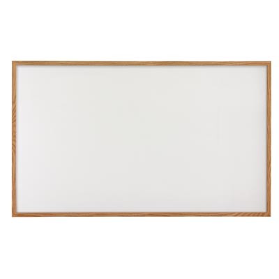 72 x 48" Hardwood Framed Porcelain On Steel Dry/Wet Erase Board