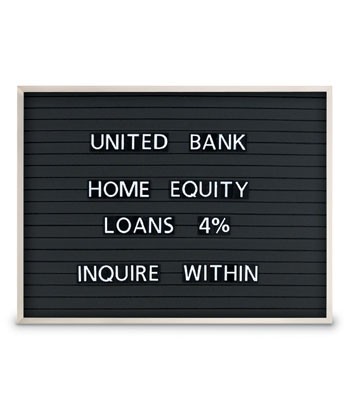 48 x 36" Magnetic Changeable Letterboard