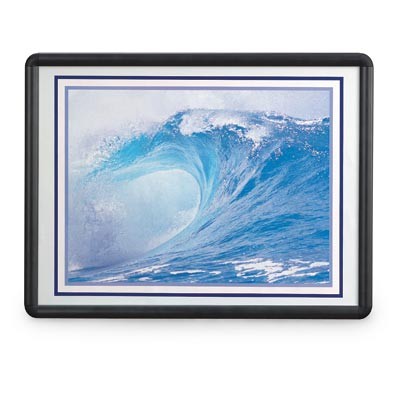 17 x 22" Aluminum SNAP Frame with Lens