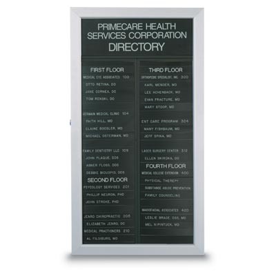 31 3/4 x 33" Slim Style Directory (GD Type)