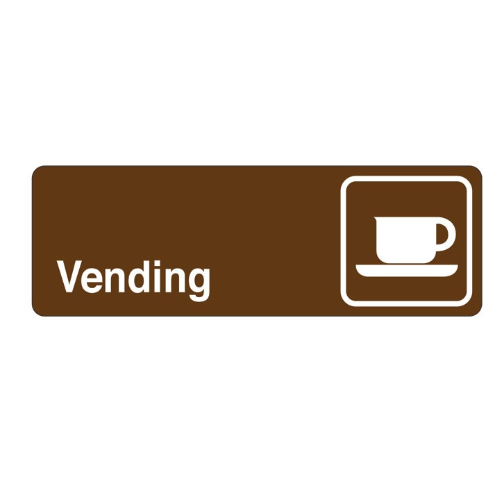 Vending Directional Sign