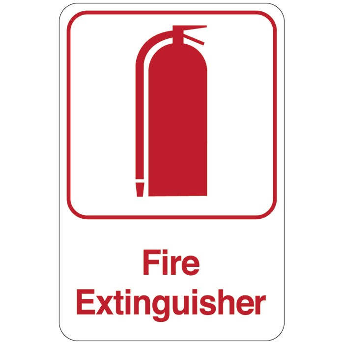 Fire Extinguisher Facility Sign