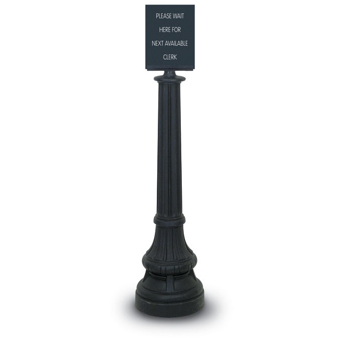 Sign Finial Formal Colonial Rope Posts- 1400 Series