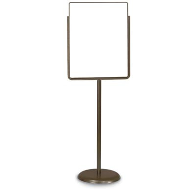 24 x 36" Bronze Sign/Poster Pedestal Holder