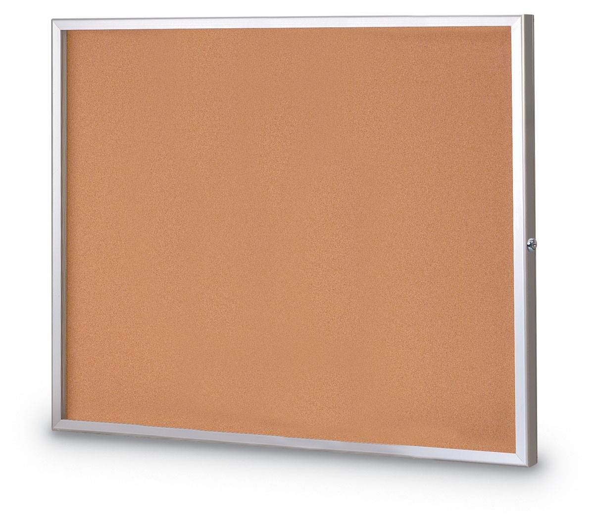 48 x 36" Standard Slim Style Radius Framed Corkboard