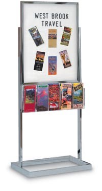 24 x 36" Open Faced Pedestal Easy Tack Board