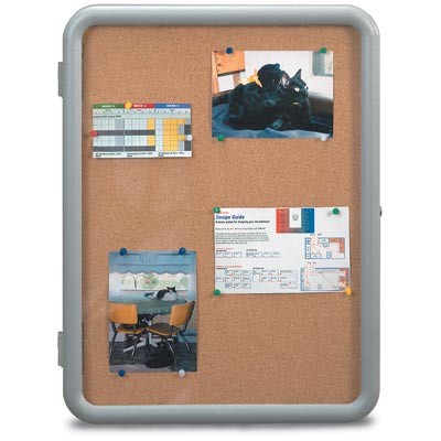 18 x 24" "Image" Enclosed Corkboards- Corkboard