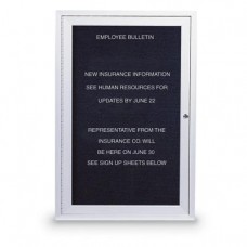 24 x 36" Single Door Standard Outdoor Enclosed Letterboard