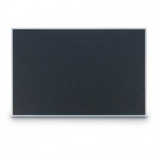 60 x 48" x 5/8" Aluminum Framed Porcelain On Steel Chalkboard