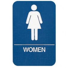 Women Restroom ADA Compliant Sign