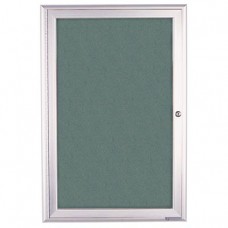 36 x 36" Radius Frame Enclosed Easy Tack Boards