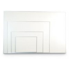 12 x 36" Aluminum Framed Dry/Wet Erase Board
