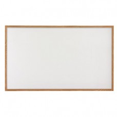 72 x 48" Hardwood Framed Porcelain On Steel Dry/Wet Erase Board