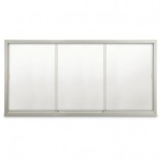 96 x 48" Sliding Glass Dry/Wet Erase Boards