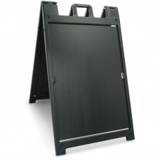 46H x 27"W Economy Message Board- Black