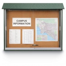 45 x 36" Sliding Door Cork Message Centers