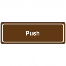 Push Directional Sign