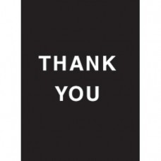 9 x 12" Thank You Acrylic Sign