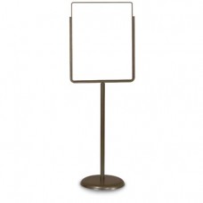 14 x 11" Bronze Sign/Poster Pedestal Holder