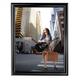 Decorative Frame 22'' X 28''  Poster Size 1.58" Black Color Profile, Mitered Corner