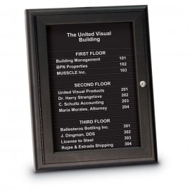 18 x 24" Magnetic Strip Directory Board