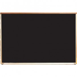 36 x 24" x 3/4" Oak Framed Economy Open Face Chalkboard