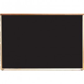 144 x 48" x 7/8" Hardwood Framed Porcelain On Steel Chalkboard