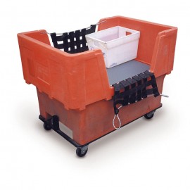 27 1/4 x 44 1/4" Upper Deck for Plastic Basket Truck