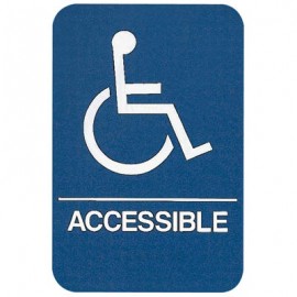 Wheelchair Accesible ADA Compliant Sign