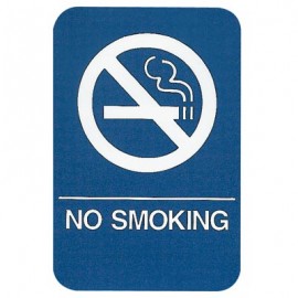 No Smoking ADA Compliant Sign