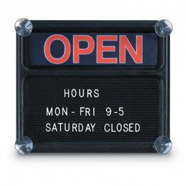 14 x 12" Open/Closed Sign