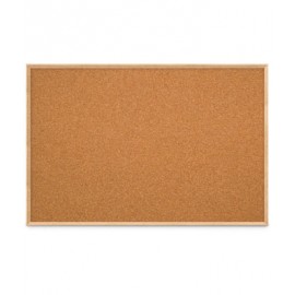 72 x 48" Open Faced Decorative Framed Corkboards