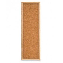 12 x 36" Open Faced Decorative Framed Corkboards