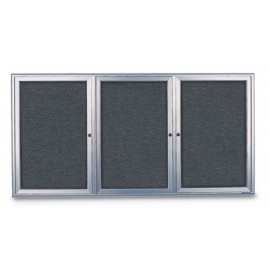 96 x 48" Radius Frame Enclosed Easy Tack Boards