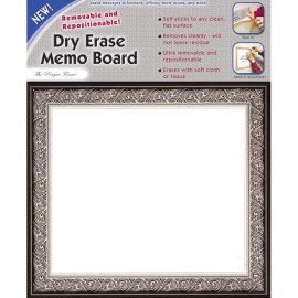 11 x 9" Removable/Repostionable Dry Erase Board Prague Frame