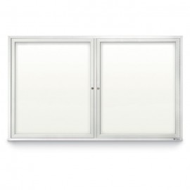 60 x 36" Double Door Standard Outdoor Enclosed Dry/Wet Erase Board