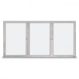 96 x 48" Triple Door Standard Outdoor Enclosed Dry/Wet Erase Board