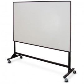 72 x 48" Single Sided Steel Framed Mobile Dry Erase Board