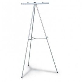 Display Easel with Flipchart Bar