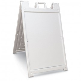 46H x 27"W Economy Message Board- White