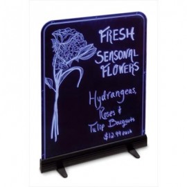 19 x 25" Illuminated Edge-Lit Boards- Hanging or Standing