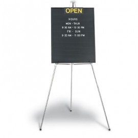 16 x 20" Open/Closed Double Sided Open Face Letterboard